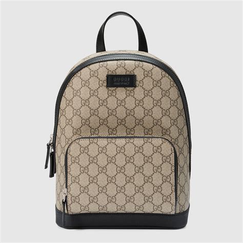 gucci small eden backpack|GUCCI GG Supreme Monogram Small Eden Day Backpack .